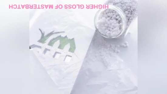 Ximi Transparent Barium Sulfate Filler Masterbatch for Plastic Bag